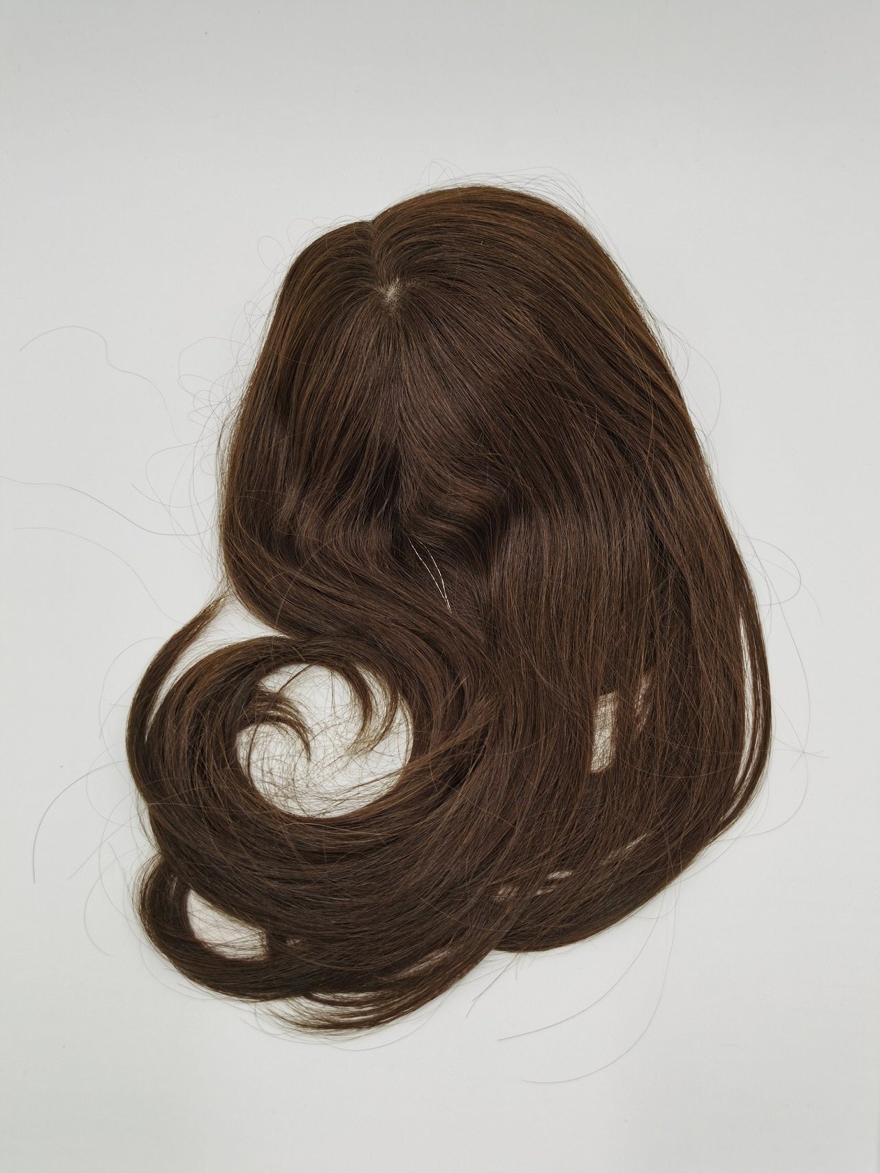 ~Celine~ Remy human hair stock Silk Topper unit with clips