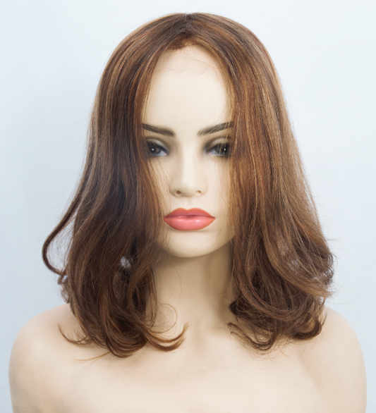 Premium Lace Wig in Dark color for Caucasian Ladies